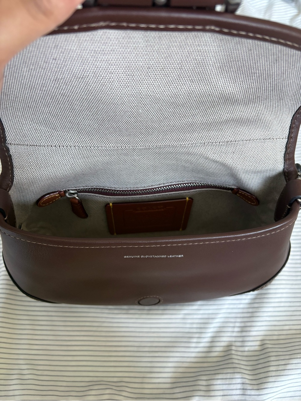 Coach Soho Flap in Maple - Picture 13 of 14